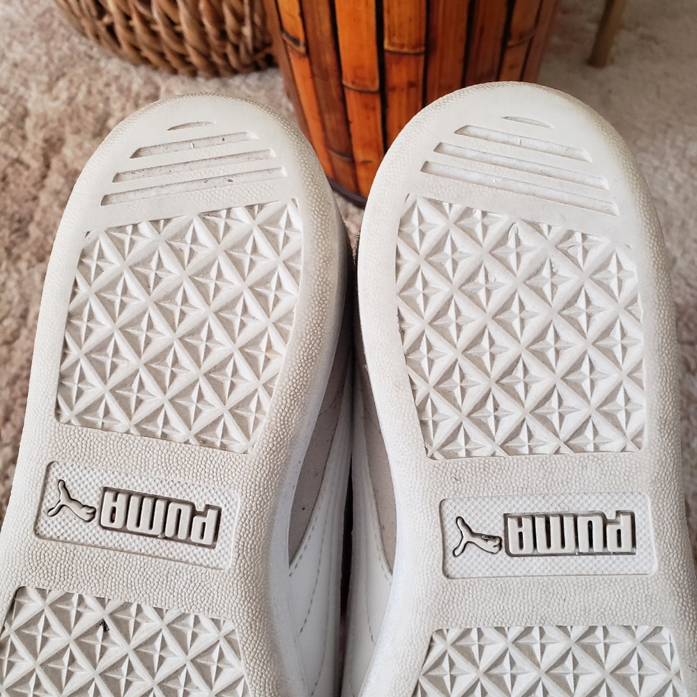 Suede Vickky sneakers, light gray. Women's 9.5 - Picture 7 of 7